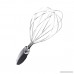 Barmix Balloon Whisk 11 Inches Stainless Steel Egg Whip Black - B00ZARDJGK